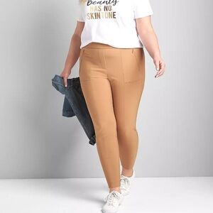 Lane Bryant On-The-Go Ankle Mid-Rise Pants 4-Way Stretch Size 20 NWT
